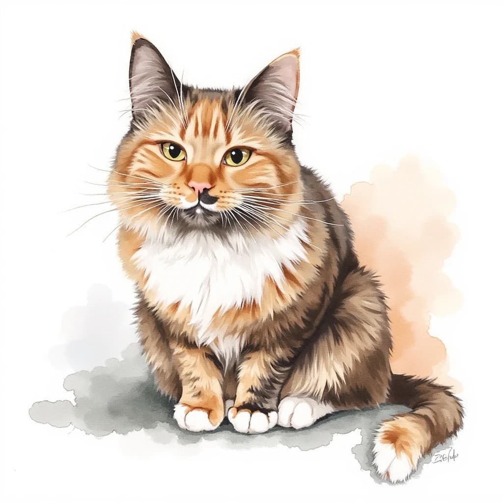 Example pet portrait 1