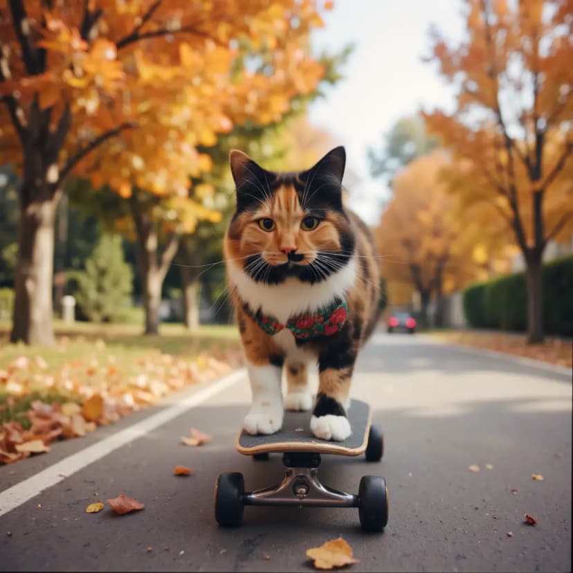 Skater Pet Photoshoot